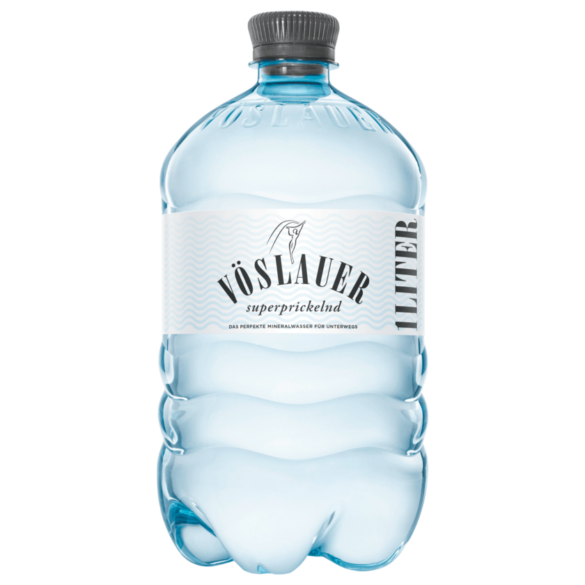 Vöslauer Mineralwasser superpickelnd 1l